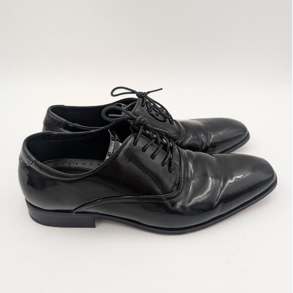 Florsheim Men's Launch Plain Toe Oxford Dress Shoes Black Size US9.5D EU43 - Picture 3 of 11